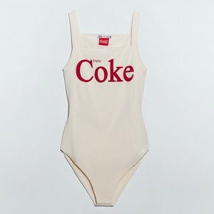 Zara Coca Cola retro bodysuit
